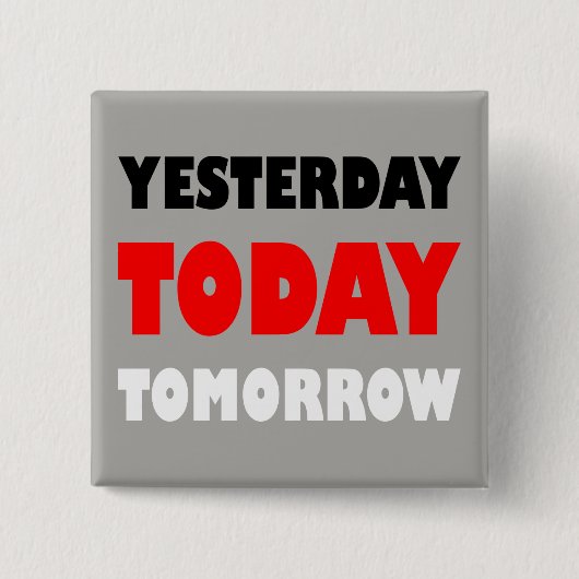 Original Text positive Design Words Button (Vorderseite)