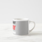 Original Text positive Design Words Espressotasse (Rechts)