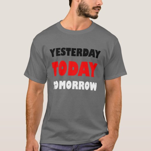 Original Text positive Design Words T-Shirt (Vorderseite)