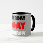 Original Text positive Design Words Tasse (VorderseiteRechts)