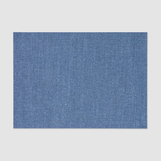 Original Textilien blauer Modemantel Seidenpapier (Vorderseite)