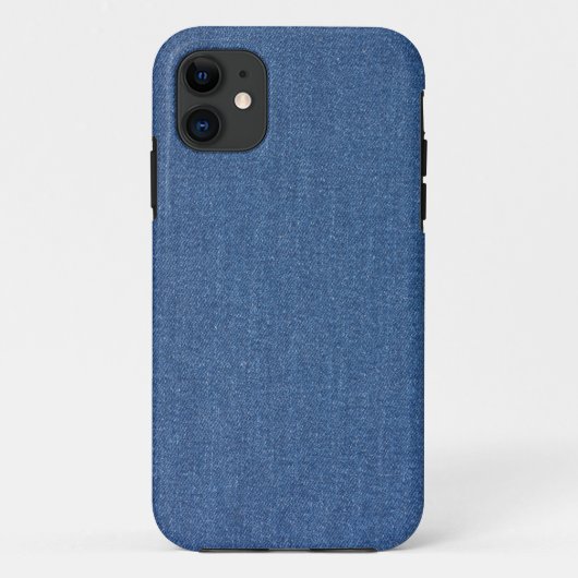 Original Textilienblau-Mode-Jeans denim Case-Mate iPhone Hülle (Rückseite)