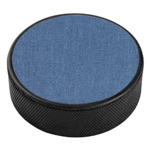 Original Textilienblau-Mode-Jeans denim Eishockey Puck