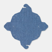 Original Textilienblau-Mode-Jeans denim Geschenkschachtel (Ungefaltet)