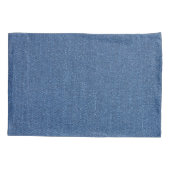 Original Textilienblau-Mode-Jeans denim Kissenbezug (Rückseite)