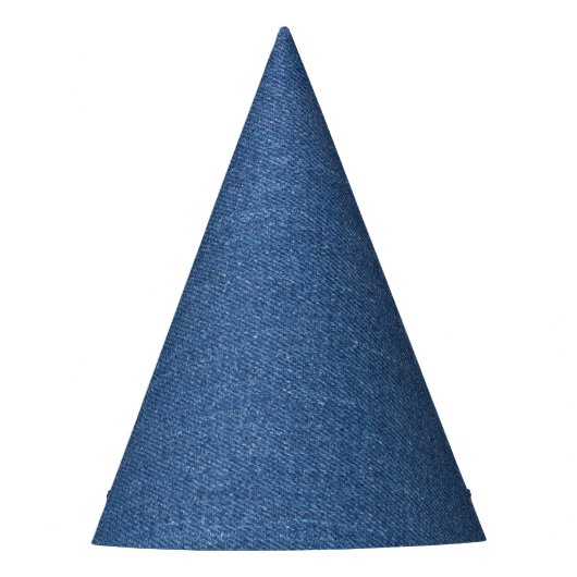 Original Textilienblau-Mode-Jeans denim Partyhütchen (Vorderseite)