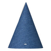 Original Textilienblau-Mode-Jeans denim Partyhütchen (Links)