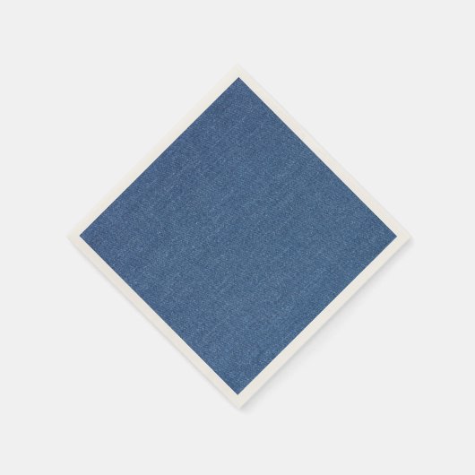 Original Textilienblau-Mode-Jeans denim Serviette (Ecke)