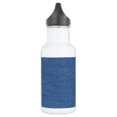 Original Textilienblau-Mode-Jeans denim Trinkflasche (Links)
