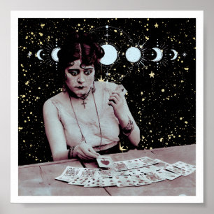 Original "The Cards Fine Art Poster Pint"