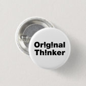 Original Thinker Button (Vorne & Hinten)