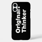 Original Thinker Case-Mate iPhone Hülle (Rückseite)