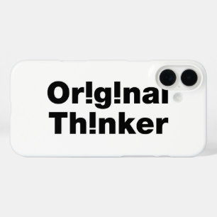 Original Thinker iPhone 16 Plus Hülle