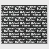 Original Thinker Geschenkpapier (Flach)