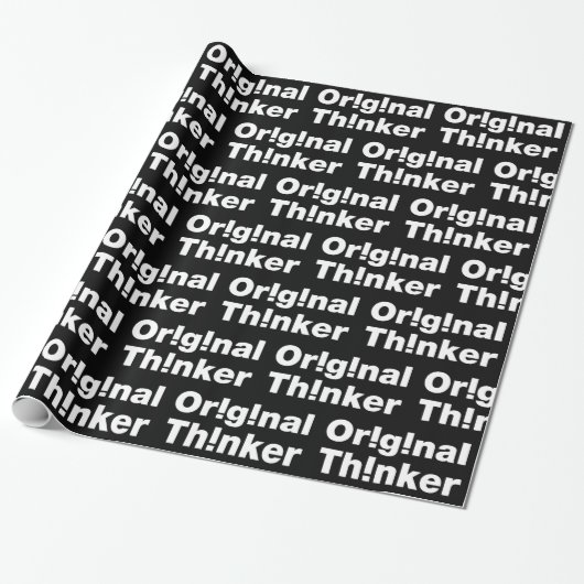 Original Thinker Geschenkpapier (Ungerollt)