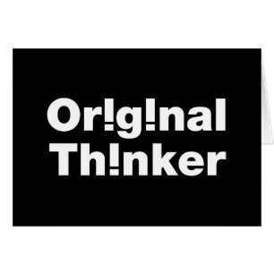 Original Thinker Grußkarten