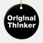 Original Thinker Keramik Ornament (Hinten)