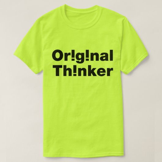 Original Thinker T-Shirt (Design vorne)