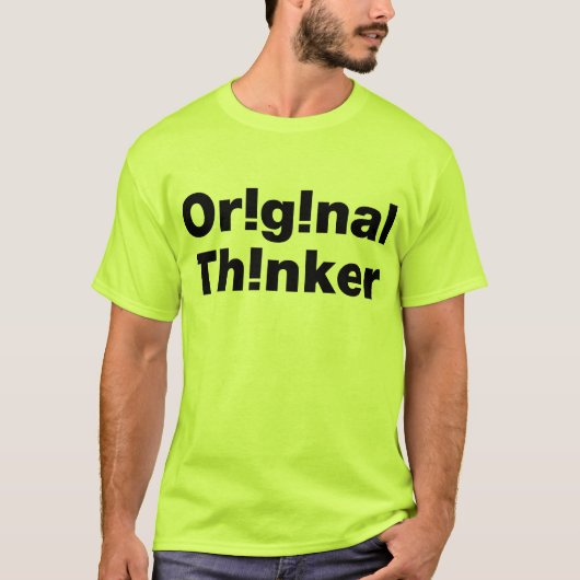 Original Thinker T-Shirt (Vorderseite)