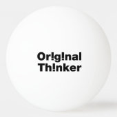 Original Thinker Tischtennisball (Vorderseite)