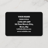 Original Thinker Visitenkarte (Rückseite)