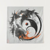 Original Tranquil Koi Wandteppich (Vorderseite (Horizontal))