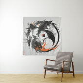 Original Tranquil Koi Wandteppich (Beispiel (Horizontal))