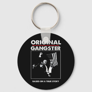 Original Trump Gangster für Präsident 47 Patriotic Schlüsselanhänger