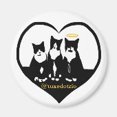 Original TuxedoTrio Magnet (Vorne)