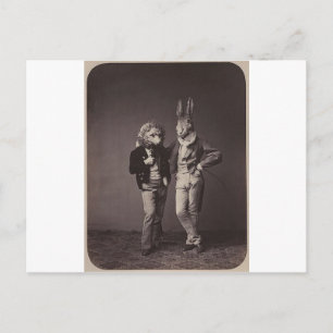 Original Vintage Halloween Kostüme Foto 900er Postkarte