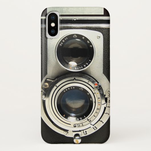 Original Vintage Kamera Case-Mate iPhone Hülle (Rückseite)