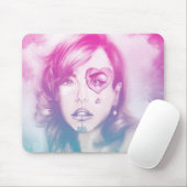 Original Vintage Kunstmousepad - Regenbogen Mousepad (Mit Mouse)
