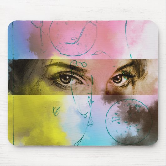 Original Vintage Kunstmousepad - Stare Mousepad (Vorne)