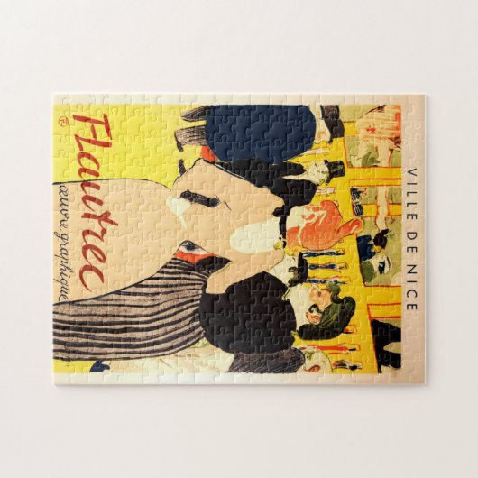 Original Vintage Poster Toulouse Puzzle (Horizontal)