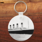 Original Vintages Foto der Titanic Schlüsselanhänger (Vorderseite)