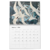 Original Vogelart 2024 Kalender (Feb 2026)