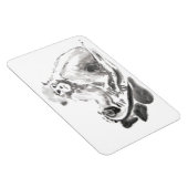 Original Wash Malerei Affen Jahr Zodiac Magnet (Rechte Seite)