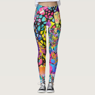 Original Wasserfarbe Delikatesse Leggings