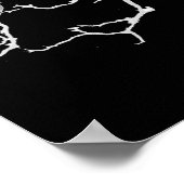 Original Watercolor Baby Owl Bird Art Poster (Ecke)