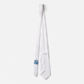 Original Wolf Head Grafikart | Profil Wolf-Gesicht Krawatte (Rückseite)