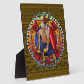 Original Yaqui Nation Deer Dancer Fotoplatte (Seite)