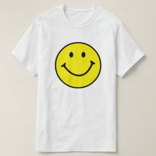 Original Yellow Smile Face Basic T-Shirt