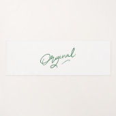 'Original'-Yogamatte Yogamatte (Vorderseite (Horizontal))