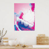 Original Zähne Model Design Zahnstocher Poster (Küche)