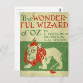 Original Zauberer von Oz Cover Postkarte (Vorne/Hinten)