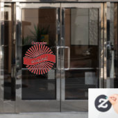 Original-Zeichen-Logo Thunder_Cove Fensteraufkleber (Büro Tür)