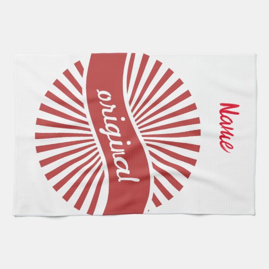 Original-Zeichen-Logo Thunder_Cove Geschirrtuch (Horizontal)