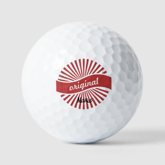 Original-Zeichen-Logo Thunder_Cove Golfball (Vorderseite)