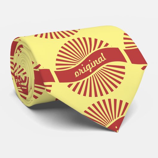 Original-Zeichen-Logo Thunder_Cove Krawatte (Gerollt)