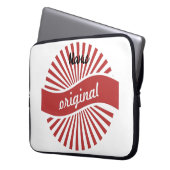 Original-Zeichen-Logo Thunder_Cove Laptopschutzhülle (Vorderseite Links)